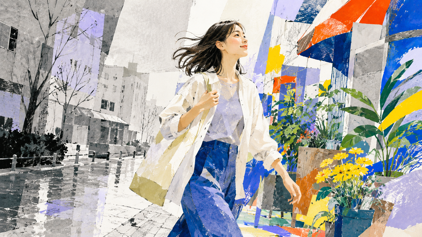 恋による心の変化を描いた、恋をすると変わってしまうこと診断の横長ビジュアル