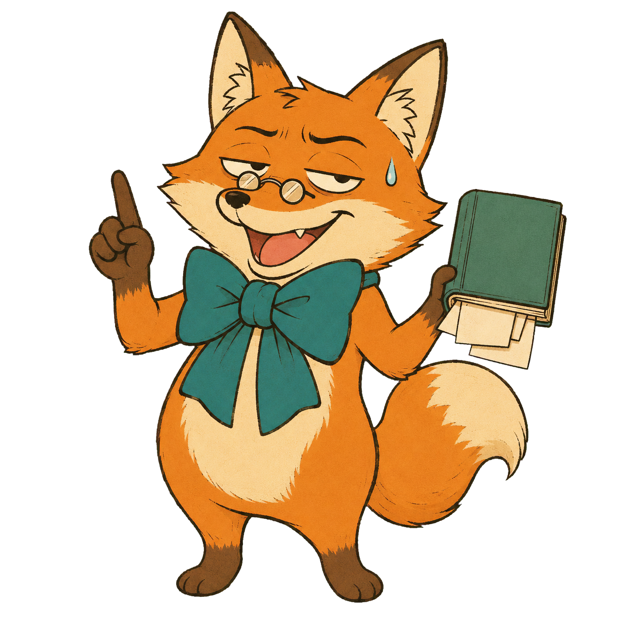 知ったかキツネのキャラクター