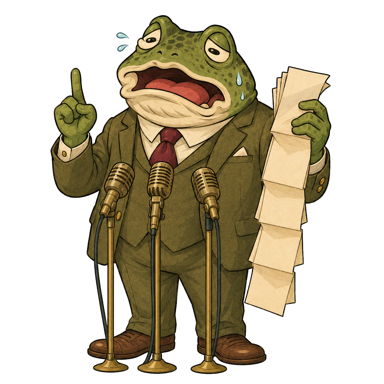 言い訳大臣のキャラクター