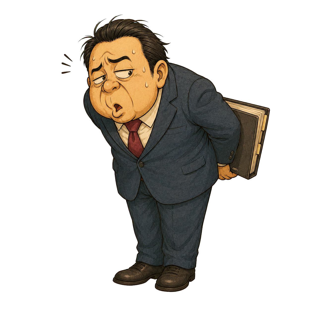 謝れない大人のキャラクター